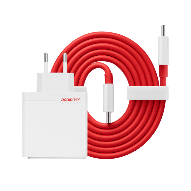 OnePlus 100W USB-C &amp; USB-A Wall Charger - White