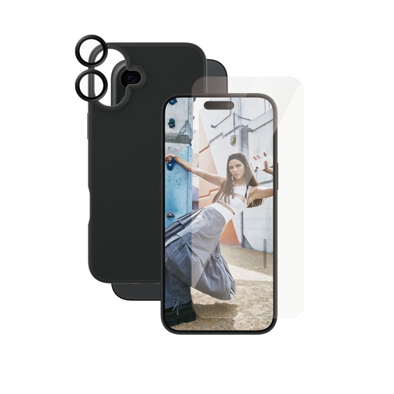 PanzerGlass CARE by PG 3-in-1 Bundle iPhone16 6.7