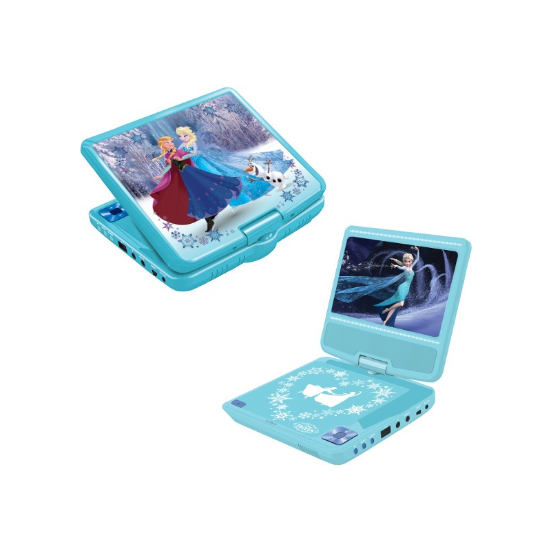 Lexibook - Lettore DVD portatile Disney Frozen 7 (DVDP6FZ)