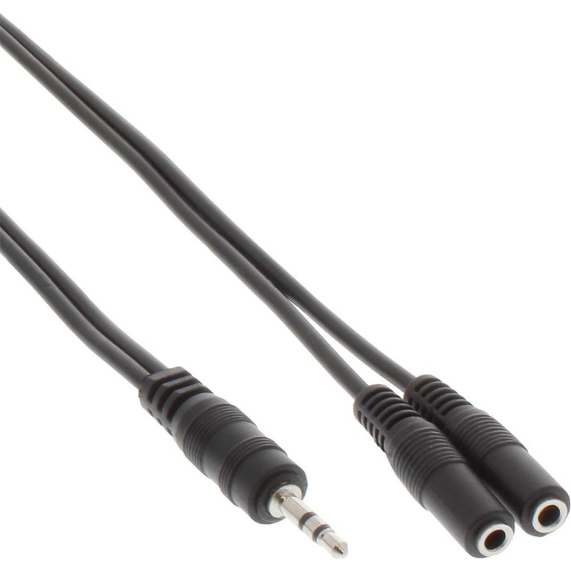 Cavo jack a Y: jack ST da 3,5 mm a 2 jack BU da 3,5 mm - stereo - 5 m