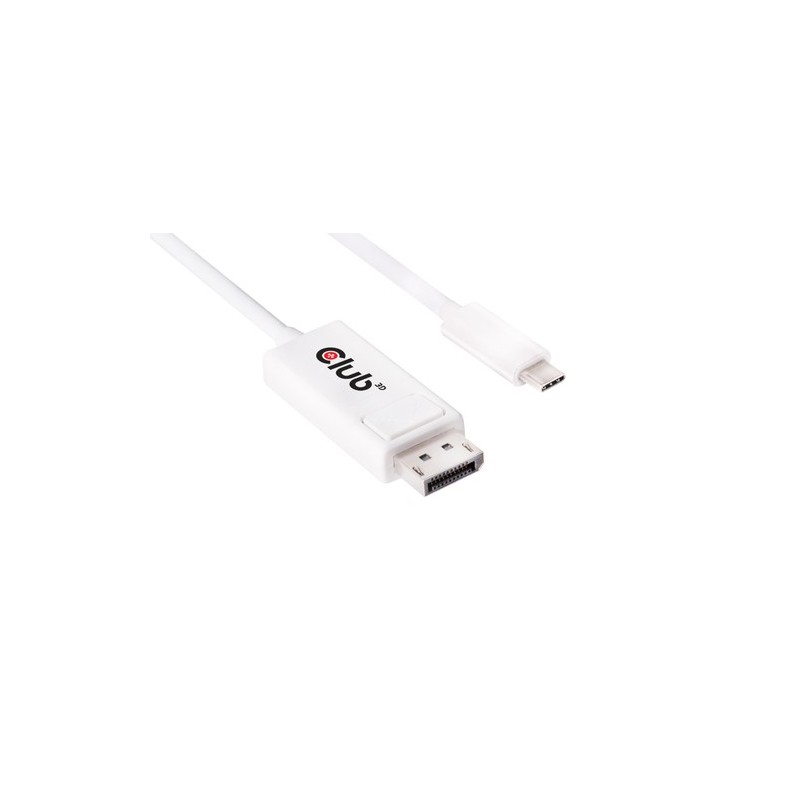 CLUB3D USB 31 Type C Cable to DisplayPort 12 UHD Adapter