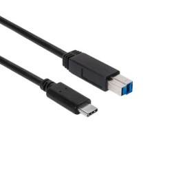 CLUB3D USB 31 Gen2 Type-C to Type-B Cable Male/Male 1 M/ 33 Ft