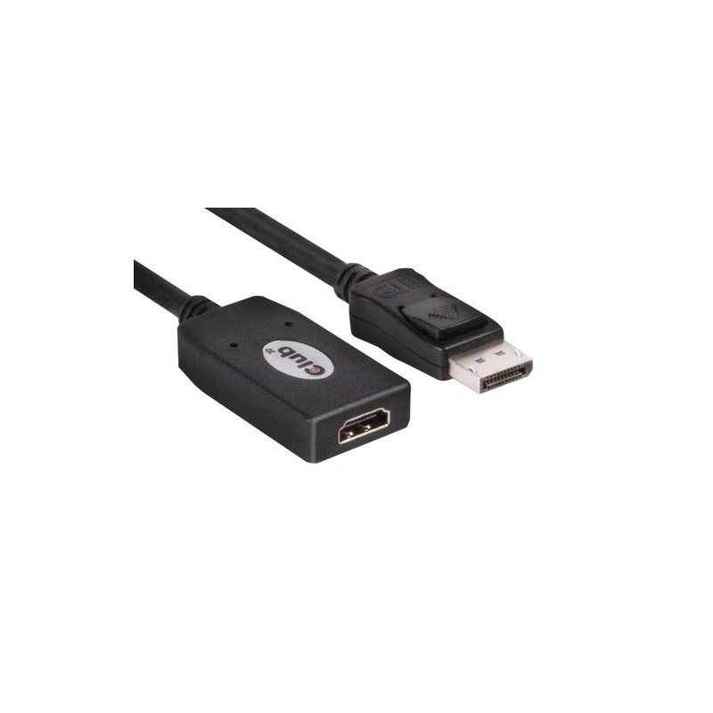 CLUB3D DisplayPort™ to HDMI™ Passive Adapter