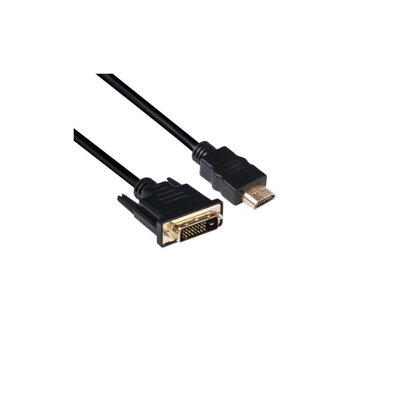 CLUB3D DVI to HDMI 14 Cable M/M 2m/ 656ft Bidirectional