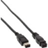 Cavo InLine FireWire, 6 pin/9 pin acciaio/acciaio - 5 m (36905)