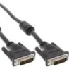 Cavo per monitor InLine DVI-I 24+5/S- DVI-I 24+5/S 3,0 m Dual Link (1