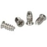 Viti ventola InLine&reg;, 5,0x10,0 mm, argento, 50 pezzi (33371C)