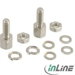 Set di viti InLine (set di fissaggio SUB-D), 10 pezzi (77776)