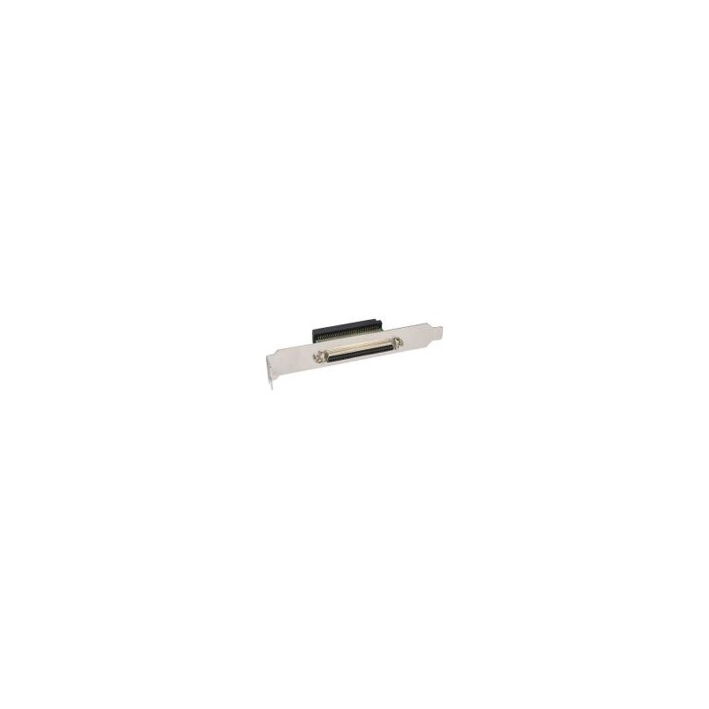 Staffa slot InLine&reg; SCSI III U320, mini Sub D Bu/Bu a 68 pin, intern