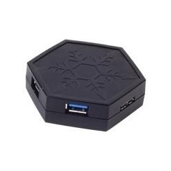 SilverStone EP01 - Hub - 4 x SuperSpeed ​​​​USB3.0 - Desktop 