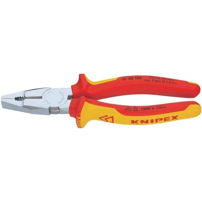 Pinza universale KNIPEX VDE 190 mm