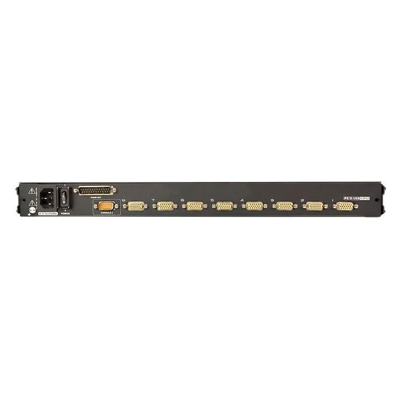 ATEN CL5708M switch per keyboard-video-mouse (kvm) Montaggio rack Nero