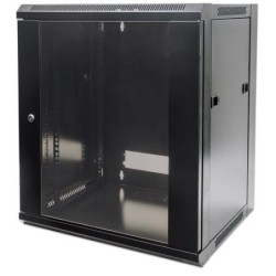 Intellinet 711777 rack 9U Da parete Nero