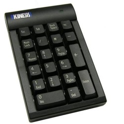 Kinesis Low-Force Keypad tastierino numerico PC/server USB Nero