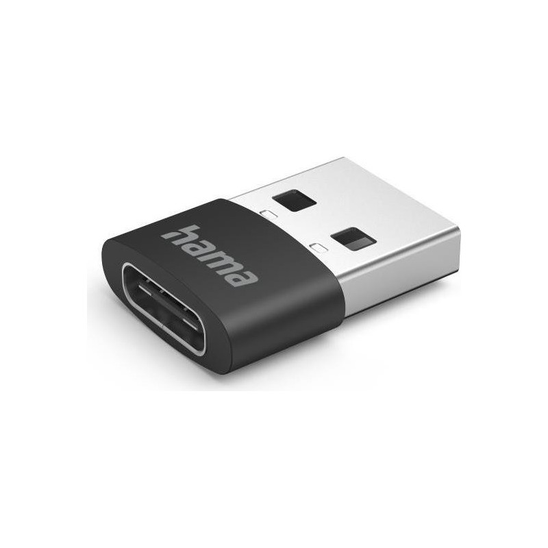 Hama USB 2.0 Adapter 3-Pack, USB-A Male to USB-C Female, 480Mbps