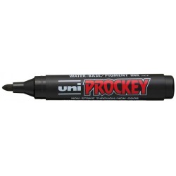 Uni Prockey medium -PM-122 Nero 1,2-1,8mm - Marcatore a tinta a base 