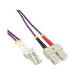 Cavo duplex in fibra ottica - LC-SC - 50-125 - OM4 - 2 m