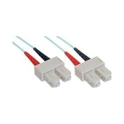 Cavo duplex in fibra ottica - SC-SC - 50-125 - OM3 - 3 m