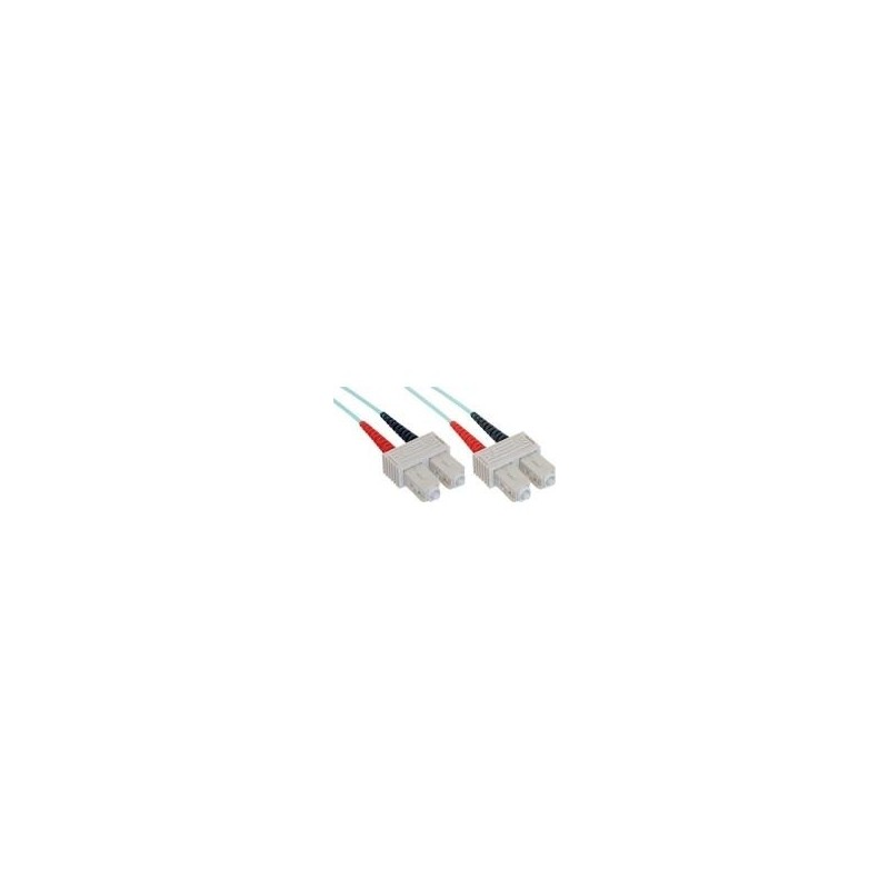 Cavo duplex in fibra ottica - SC-SC - 50-125 - OM3 - 3 m