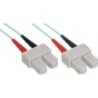 Cavo duplex in fibra ottica - SC-SC - 50-125 - OM3 - 3 m