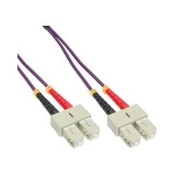 Cavo duplex in fibra ottica - SC-SC - 50-125 - OM4 - 3 m