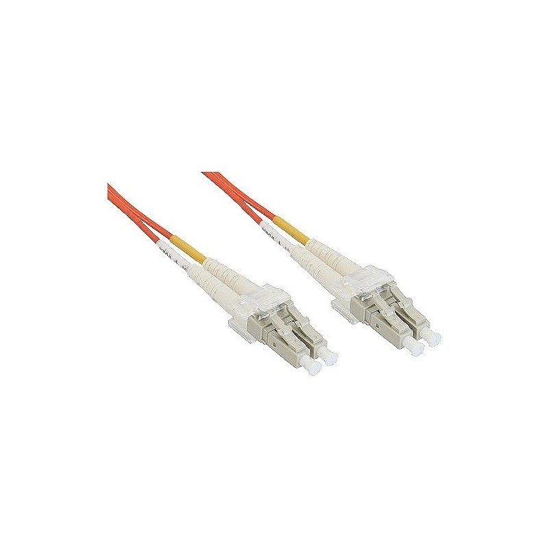 Cavo duplex in fibra ottica - LC-LC - 50-125 - OM2 - 7 m