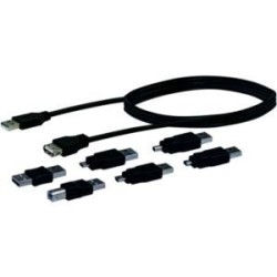 Schwaiger CAUSET531 - USB A - USB A - Nero - Confezione in blister (C