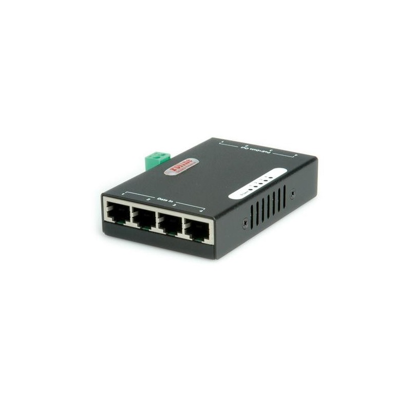 Iniettore ROLINE Gigabit PoE, 4 porte