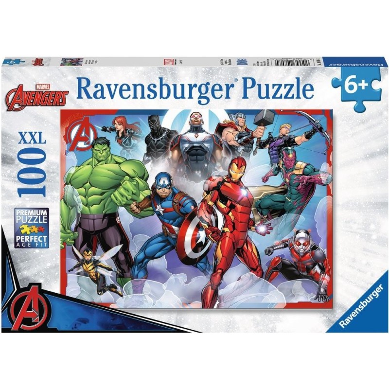 Ravensburger 10808. Puzzle XXL 100 Pz. Avengers