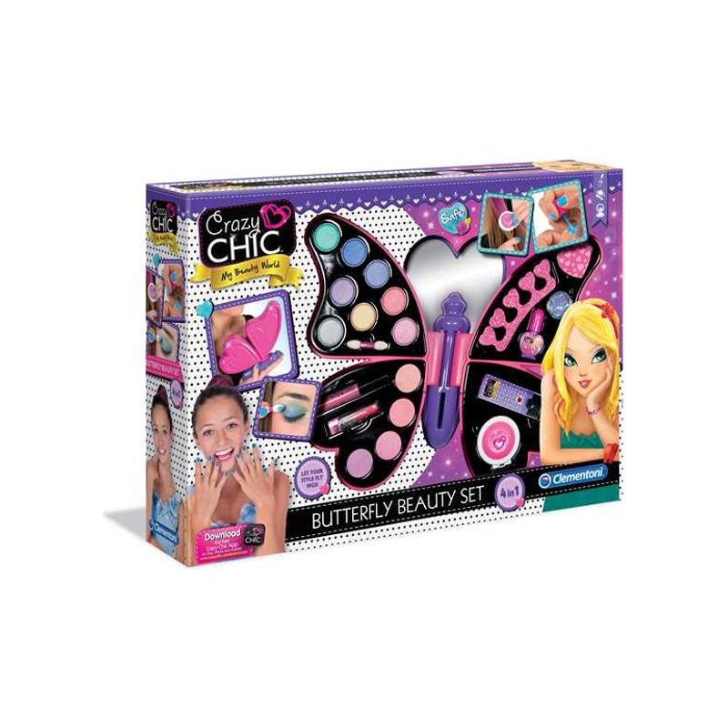 Clementoni Crazy Chic Butterfly Beauty Set