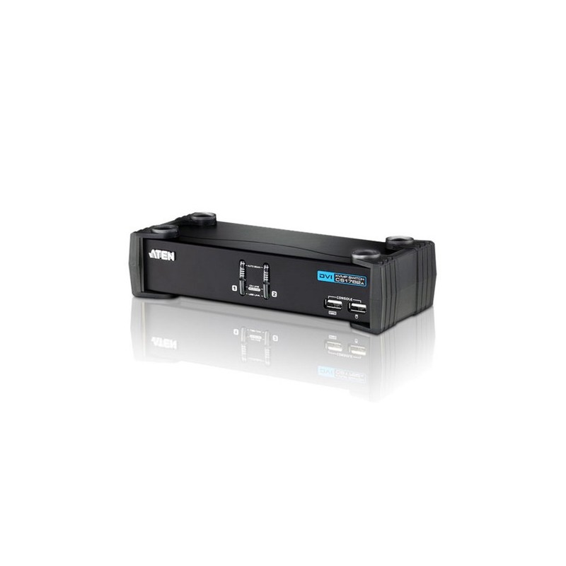 ATEN Switch KVMP™ USB DVI/audio a 2 porte