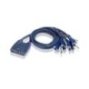 ATEN Switch KVM USB VGA/Audio cablato 4-porte 09 m 12 m