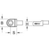 KS TOOLS Werkzeug-maschinen GmbH Chiave a bussola Torx E 9x12 mm, E12