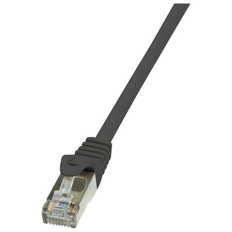 LogiLink EconLine CAT 6 Foldet usk&Atilde;&brvbar;rmet snoet par (F/UTP) 25cm Pat