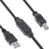 Cavo attivo USB 2.0 - da spina USB-A a spina USB-B - 10 m