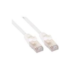 Cavo patch - SF-UTP - Cat.5e - bianco - 50 m