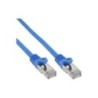 Cavo patch - SF-UTP - Cat.5e - blu - 30 m