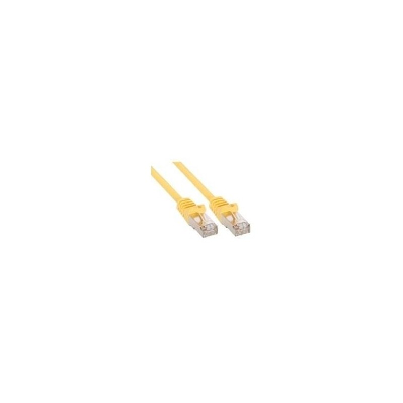 Cavo patch - SF-UTP - Cat.5e - giallo - 30m