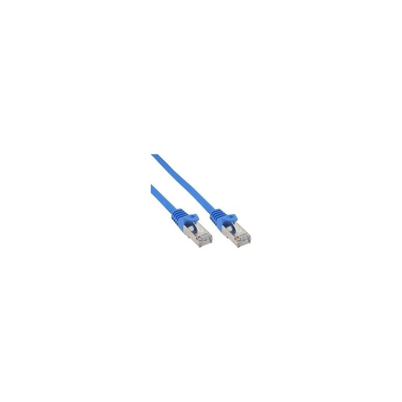 Cavo patch - SF-UTP - Cat.5e - blu - 20m