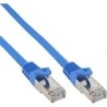 Cavo patch - SF-UTP - Cat.5e - blu - 20m