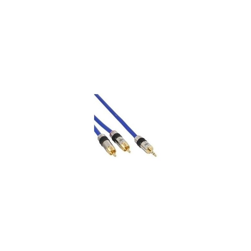 Cavo jack RCA - PREMIUM - 2x connettori RCA su jack da 3,5 mm - 25 m