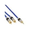 Cavo jack RCA - PREMIUM - 2x connettori RCA su jack da 3,5 mm - 25 m