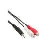 Cavo jack RCA - 2x prese RCA su spina jack da 3,5 mm - 0,2 m