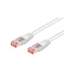 Cavo patch CAT6 30,0 m bianco S/FTP 2xRJ45, LSOH, CU