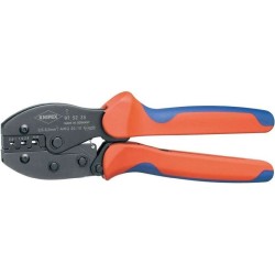 Pinza a crimpare KNIPEX PreciForce&Acirc;&reg; per connettori aperti non isol