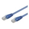 Cavo patch Wentronic Goobay CAT 6, U/UTP, blu, 7,5 m - miscela di ram