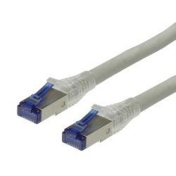 ROLINE S/FTP (PiMF) Patch Cord Cat.6A/Classe EA, Solido, Grigio, 20m