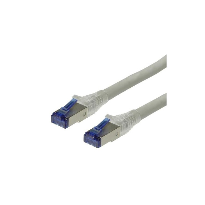 ROLINE S/FTP (PiMF) Patch Cord Cat.6A/Classe EA, Solido, Grigio, 20m