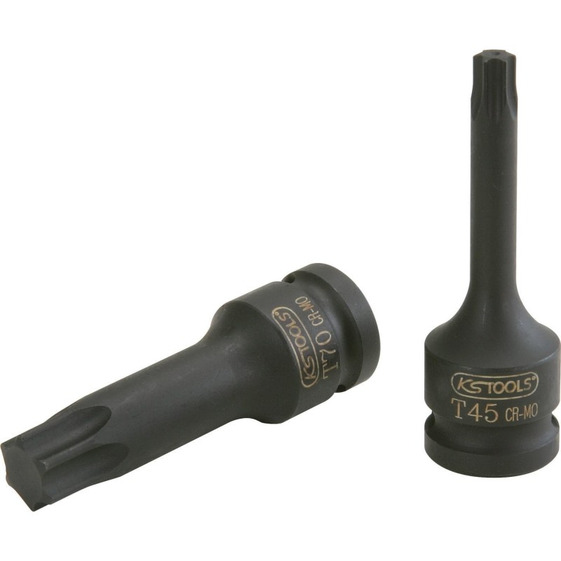 KS TOOLS Bussola a percussione 1/2&quot; TX, lunga, T70 (911.0921)