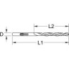 Punta elicoidale KS TOOLS HSS-R, 5,9 mm, confezione da 10 (330.1059)